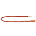 Collar Поводок круглое плетение со вставкой внутри коричневый (ширина 15 мм длина 122 см) – интернет-магазин Ле’Муррр
