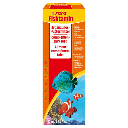 Sera Fishtamin витаминный препарат для аквариумных рыб – интернет-магазин Ле’Муррр